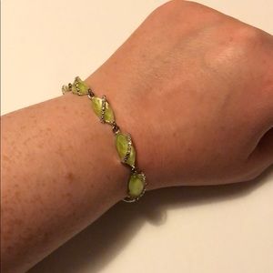 Avon light green bracelet